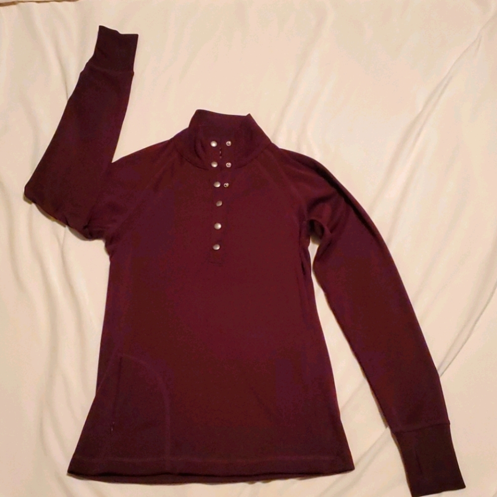 NWOT Woolrich snap t top